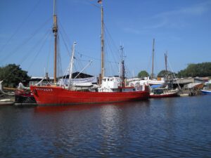greifswald harbor, ship, port